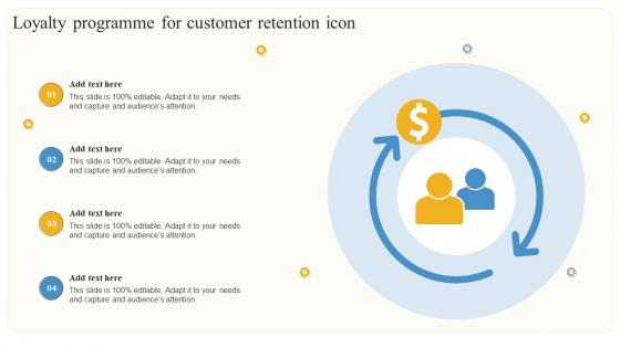 Loyalty Programme For Customer Retention Icon