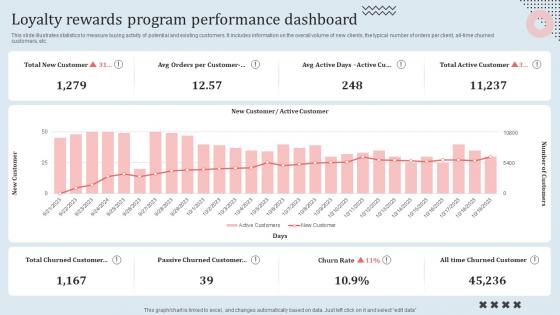 Loyalty Rewards Program Performance Dashboard