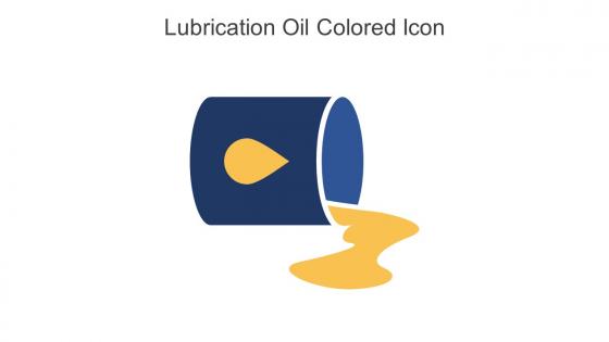 Lubrication Oil Colored Icon in powerpoint pptx png and editable eps format