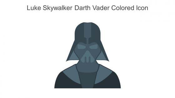 Luke Skywalker Darth Vader Colored Icon In Powerpoint Pptx Png And Editable Eps Format