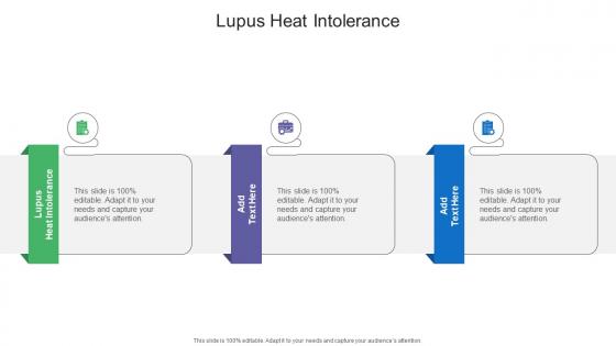Lupus Heat Intolerance In Powerpoint And Google Slides Cpb