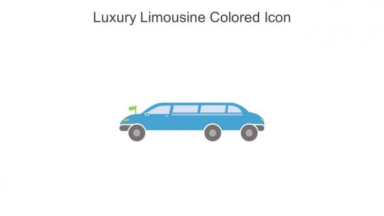 Luxury Limousine Colored Icon In Powerpoint Pptx Png And Editable Eps Format
