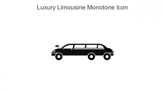 Luxury Limousine Monotone Icon In Powerpoint Pptx Png And Editable Eps Format