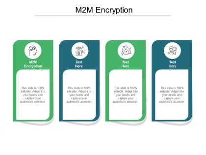 M2m encryption ppt powerpoint presentation inspiration gridlines cpb
