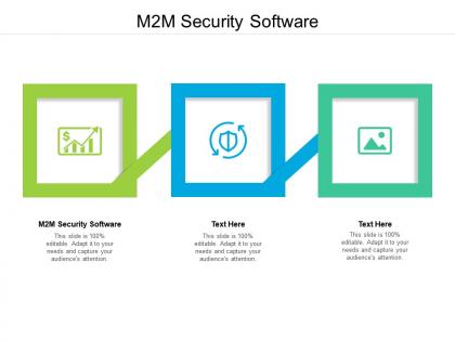 M2m security software ppt powerpoint presentation model example cpb