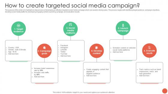M78 How To Create Targeted Social Media Campaign Database Marketing Techniques MKT SS V