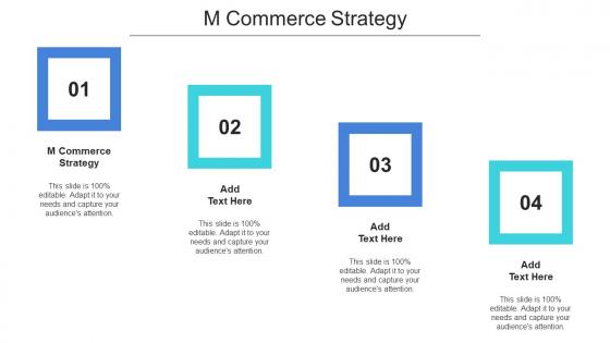 M Commerce Strategy In Powerpoint And Google Slides Cpb