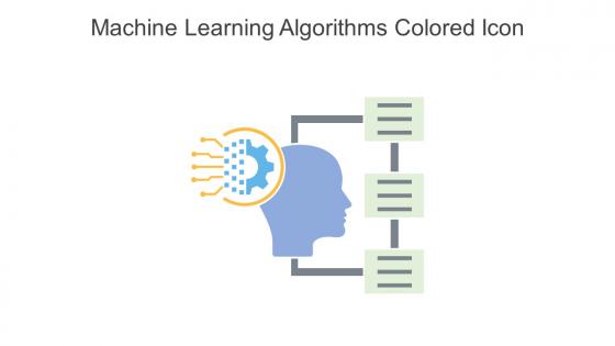 Machine Learning Algorithms Colored Icon In Powerpoint Pptx Png And Editable Eps Format