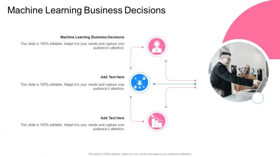 Machine Learning Business Decisions In Powerpoint And Google Slides Cpb