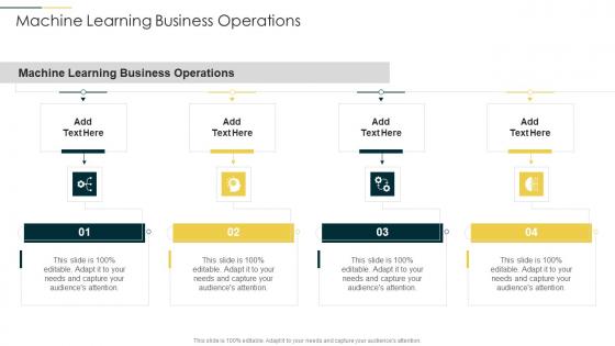 Machine Learning Business Operations In Powerpoint And Google Slides Cpb