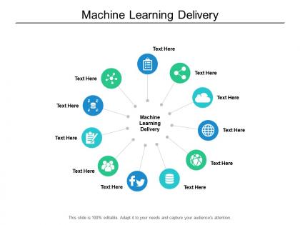 Machine learning delivery ppt powerpoint presentation styles information cpb