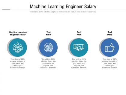Machine learning engineer salary ppt powerpoint presentation model infographic template cpb