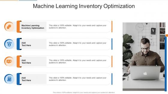 Machine Learning Inventory Optimization In Powerpoint And Google Slides Cpb