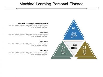 Machine learning personal finance ppt powerpoint presentation infographics files cpb