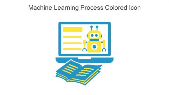 Machine Learning Process Colored Icon In Powerpoint Pptx Png And Editable Eps Format