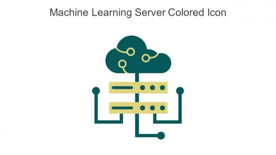 Machine Learning Server Colored Icon In Powerpoint Pptx Png And Editable Eps Format