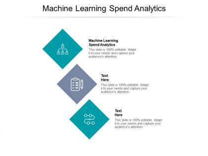 Machine learning spend analytics ppt powerpoint presentation gallery graphics example cpb