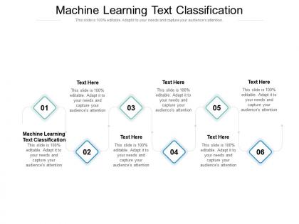 Machine learning text classification ppt powerpoint presentation portfolio slide cpb