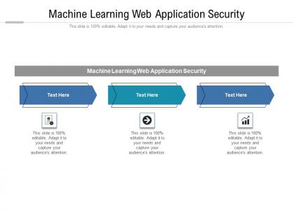 Machine learning web application security ppt powerpoint presentation gallery rules cpb