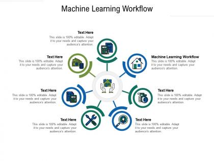 Machine learning workflow ppt powerpoint presentation icon graphics download cpb