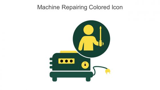 Machine Repairing Colored Icon In Powerpoint Pptx Png And Editable Eps Format