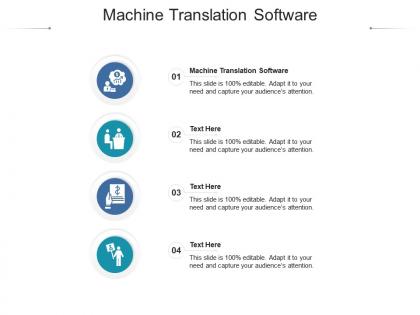Machine translation software ppt powerpoint presentation portfolio show cpb