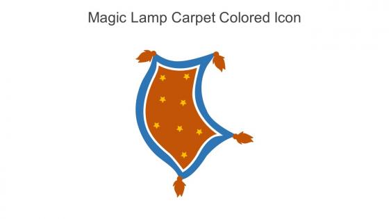 Magic Lamp Carpet Colored Icon In Powerpoint Pptx Png And Editable Eps Format