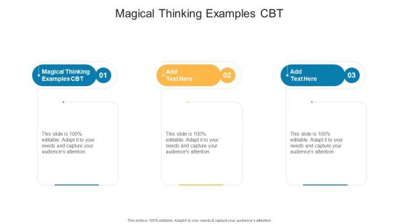 Magical Thinking Examples CBT In Powerpoint And Google Slides Cpb