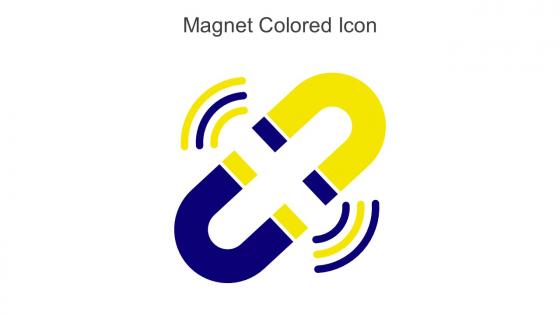 Magnet Colored Icon In Powerpoint Pptx Png And Editable Eps Format