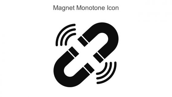 Magnet Monotone Icon In Powerpoint Pptx Png And Editable Eps Format