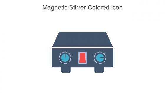 Magnetic Stirrer Colored Icon In Powerpoint Pptx Png And Editable Eps Format