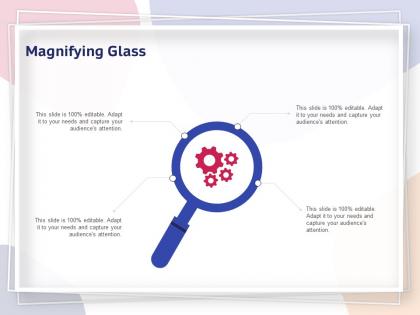 Magnifying glass a1287 ppt powerpoint presentation ideas graphics