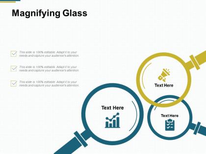 Magnifying glass big data b142 ppt powerpoint presentation gallery ideas