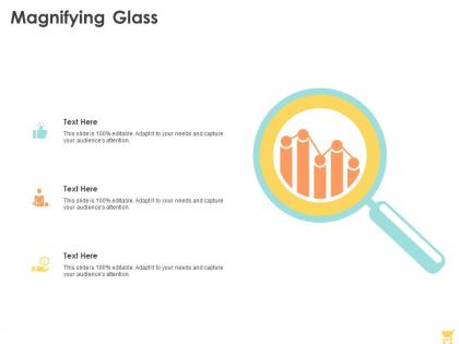 Magnifying glass c1333 ppt powerpoint presentation styles example