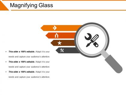 Magnifying glass powerpoint slide images