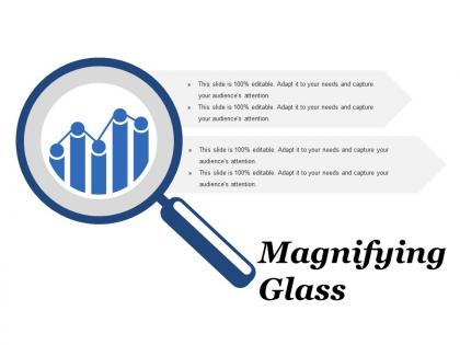 Magnifying glass ppt ideas example introduction