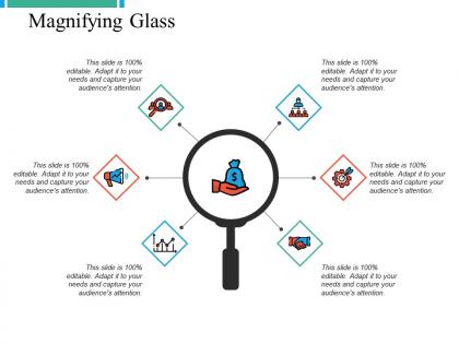 Magnifying glass ppt powerpoint presentation file design templates
