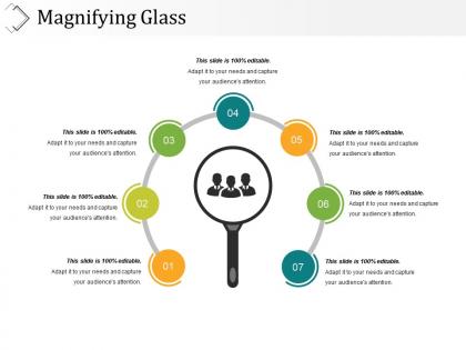 Magnifying glass presentation ideas