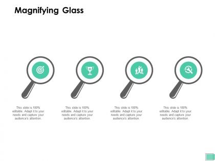 Magnifying glass technology development ppt powerpoint presentation inspiration brochure