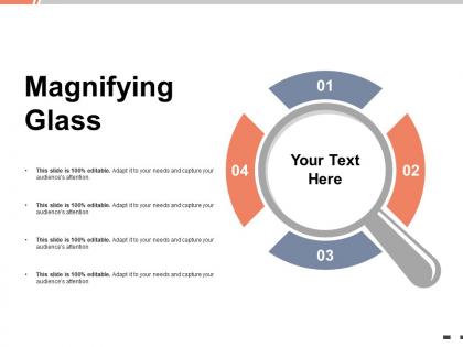 Magnifying glass technology k37 ppt powerpoint presentation outline templates
