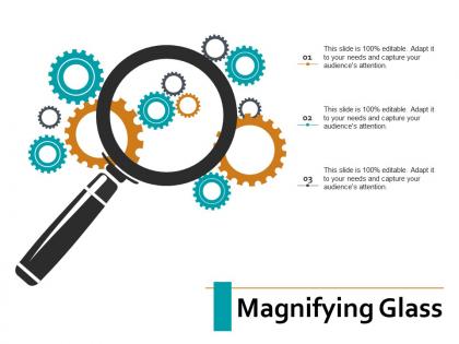 Magnifying glass technology ppt powerpoint presentation summary smartart