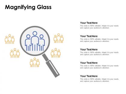 Magnifying glass testing l640 ppt powerpoint presentation images