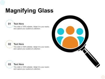 Magnifying glass testing l859 ppt powerpoint presentation gallery