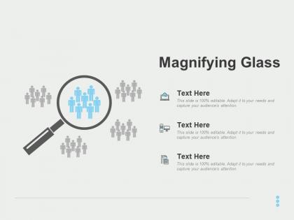 Magnifying glass testing l932 ppt powerpoint presentation images