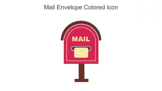 Mail Envelope Colored Icon In Powerpoint Pptx Png And Editable Eps Format