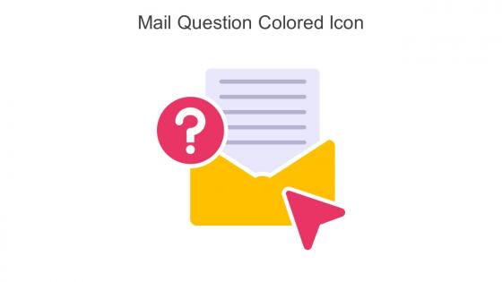Mail Question Colored Icon In Powerpoint Pptx Png And Editable Eps Format