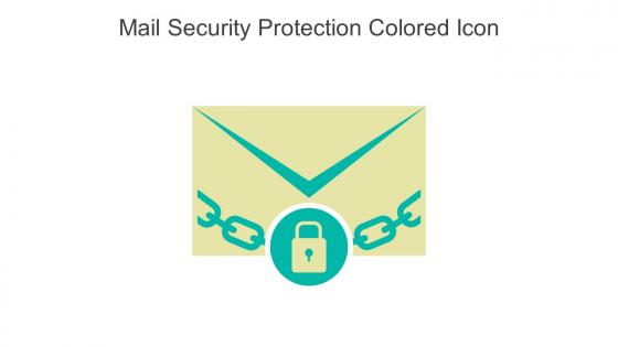 Mail Security Protection Colored Icon In Powerpoint Pptx Png And Editable Eps Format