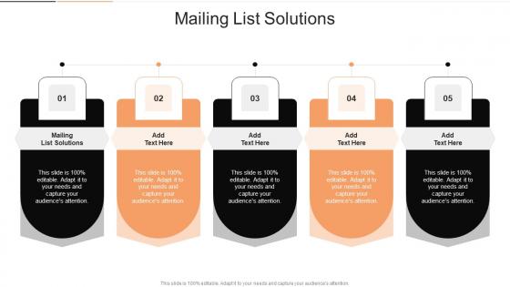 Mailing List Solutions In Powerpoint And Google Slides Cpb