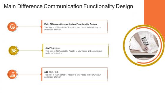 Main Difference Communication Functionality Design In Powerpoint And Google Slides Cpb