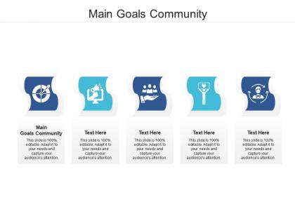 Main goals community ppt powerpoint presentation slides graphics design cpb